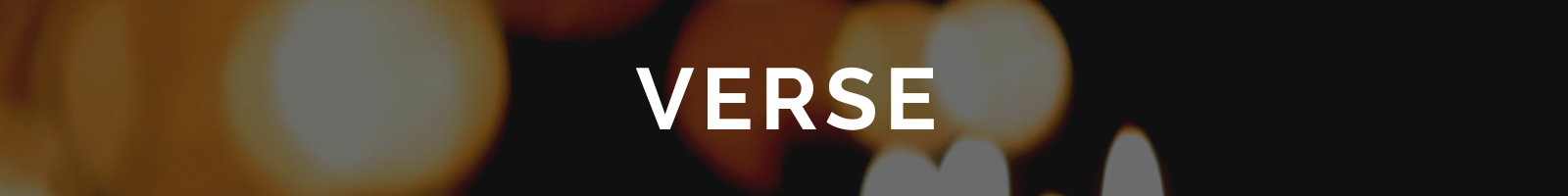 Auto-generated description: The word VERSE is displayed against a background of blurred lights.